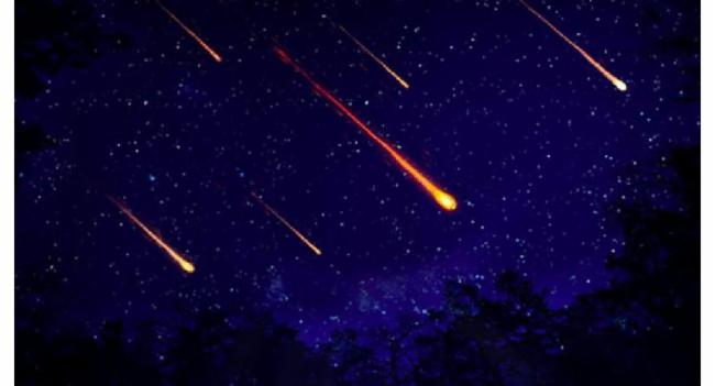 අද රාත්‍රියේ උල්කාපාත වර්ෂාවක්..